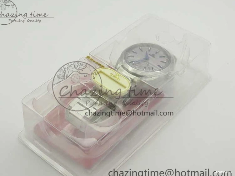 0223 Aqua Terra 150M Master Chronometers VSF 1:1 Best Edition Gray Dial Blue Hand on SS Bracelet A8900 Super Clone Trendsetting 8006